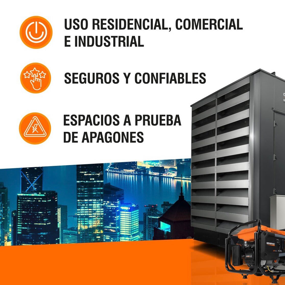 KOR Generadores - Uso residencial comercial industrial